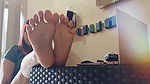 Asian Girl Removes Her Socks