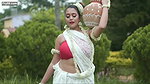 Rimpi as Sakuntala – Conceptual Dance Theme Saree Fashion