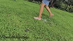 Beautiful girl I met in park outdoor blowjob it was her kinky fun to BJ in public
