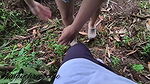 Beautiful girl I met in park outdoor blowjob it was her kinky fun to BJ in public