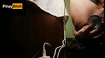 Filipina masturbates