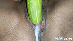 Horny Pinay Wife Firstime Masturbating Using Cucumber then She Squirts Alot