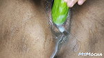 Horny Pinay Wife Firstime Masturbating Using Cucumber then She Squirts Alot