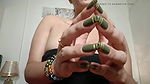 Long Nails Touch you, Long Nails Jerk You Harder !