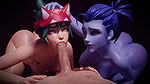 Overwatch Porn Compilation Dva Kirito Dick Ride Mercy Blowjob Rule34 3D Hentai