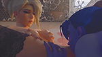 Overwatch Porn Dva, Tracer, Widow Licks Mercy’s Pussy Rule34 3D Hentai Animation