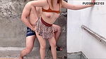 PINAY FUCKED BY HER NEIGHBOR ON THE ROOFTOP – RISKY OUTDOOR SEX