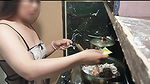 Pinay Homemade Kitchen Sex while Cooking