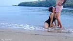 Pinay scandal Amateur Public sex in Beach