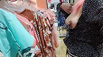 Risky Public Flashing Boobs I Show my Boobs to a guy working in SM Department Store Real Stranger