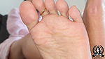 Sexy Toes and Wrinkled Soles on the Sofa