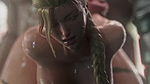 Street Fighter Porn Cammy Pussy Creampied and Anal Fingering 3D Animation