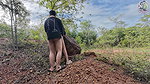 Thai Teen Amateur Outdoor Fuck POV Creampie in Nature Thai Voice