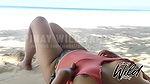 Pinay Viral Chubby Girlfriend Flashing Her Big Tits at the Beach