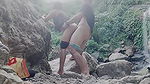 Ang Sabi ko tara sa FALLS hindi SUCK MY BALLS – Pinay Reima Public Waterfall Fuck