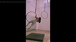 Pinay Pole Dancing with Heels and doing Aerial Hoops