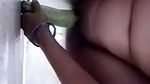 Bhabhi with cucumber