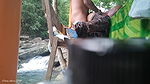 Pinay Horny Couple Risky Sex in the Cottage of Waterfalls