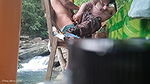 Pinay Horny Couple Risky Sex in the Cottage of Waterfalls