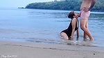 Other People Saw Us While Fucking Risky Fuck Amateur Sex in Beach
