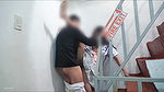 Risky Outdoor Sex, Hardcore Fucked Student Rider Fire Exit
