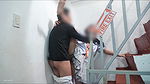 Risky Outdoor Sex, Hardcore Fucked Student Rider Fire Exit