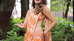 VIDYA MALVADE GORGEOUS AND ENCHANTING HOTTIE IN SAREE TEASE
