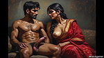 Tamil aunty with foreigner hot indian wet black pussy creampied