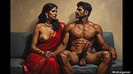 Xxx indian aunty with her boyfriend hot aunty and teen hot boyfriend fucking