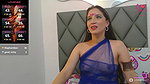 Hot babe in transparent saree showing her boobs