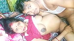 Indian Mature Homemade Sex with Her Skinny Bihari Husband in Rea