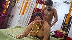 Desi Newly Married Husband Wife Hardcore Fuck at First Night by -01