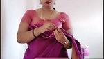 Swathi Vajraala Telugu Bhabhi Saree Lift On Tango 12