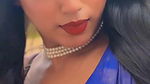 TANVI BUSTY JUICY CLEAVAGE AND NAVEL VIEW IN BRA BLOUSE SAREE TEMPTING 12