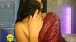 Desi Indian wife in saree showing her boobs 2