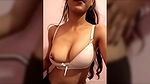 Hot Bhabhi in bra Pressing her Big Boobs 2