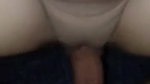 Indian cute wife riding with husband 2