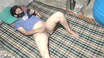 Desi Village girl masterbating very hardly with happy face