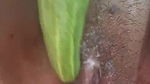 My nude video fuck feel with cucumber 🥒