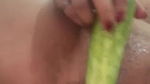 My nude video fuck feel with cucumber 🥒