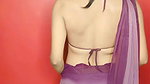 RAUNCHY AND DESIRABLE NEHAL SEXY IN BRA BLOUSE AND EXPOSING SAREE FAP MATERIAL2