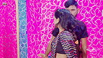 Puja Sharma hot saree song – Deep Navel caressed2