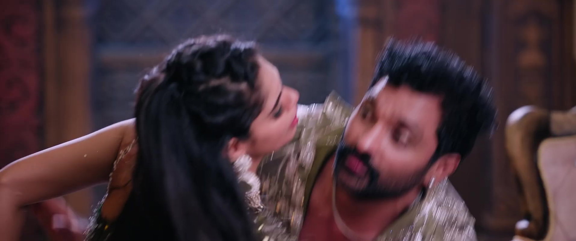 Aaradhya hot navel song – Expressions, Neck caressed, Slight cleavage2