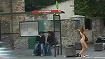 Naked women in front of clothed kids