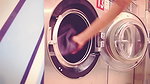 Hot laundry stripping ad