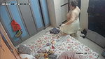 Chubby Lady Naked BooBs and huge Ass captured in cctv