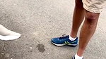 Celena boobs show to stranger
