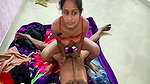 Desi couple fucking on floor Includes Extended Video
