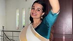 homely malayali lady sexy tummy in kerala saree
