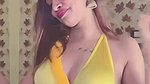 INSTA THOT JUHI SENSUOUS TEASE IN BRA BLOUSE SAREE UUFFF